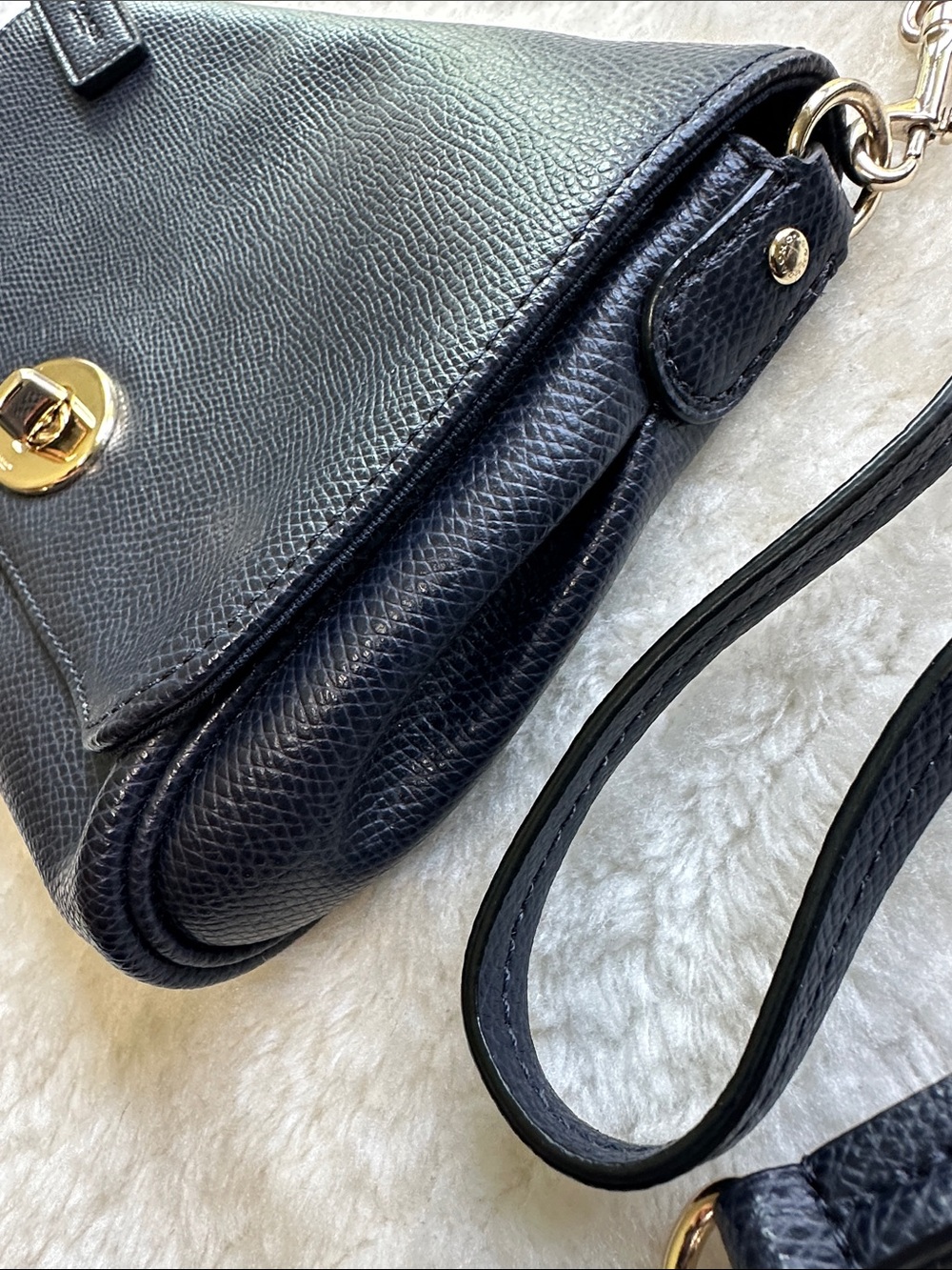 Coach Mini Ruby Crossbody Bag Navy Blue - Picture 5 of 13
